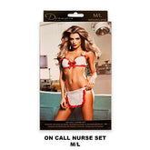 Disfraz On Call Nurse Set Baci  M/L - Cake Sex Shop 2